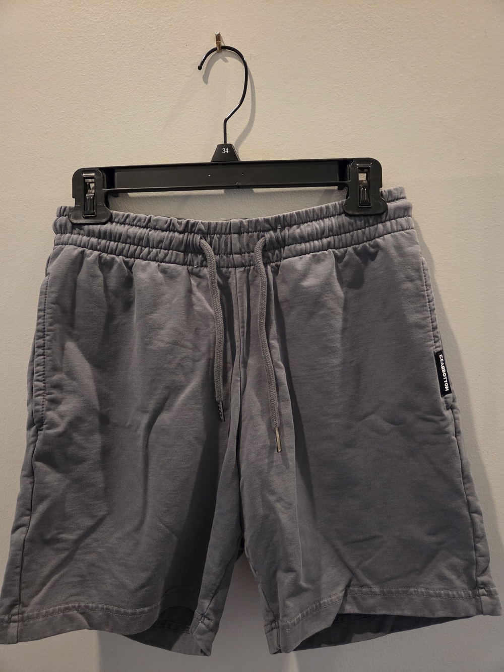 Men's Athletic Drawcord Shorts in Sage Green
